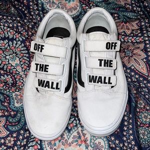 Off The Wall velcro Vans